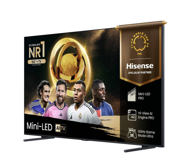 HISENSE 100U8Q 100" Mini LED 165 Hz 4K Dolby Vison Atmos - 1338857 - zdjęcie 3